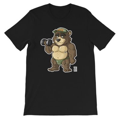 Thicc Bear - Short-Sleeve Unisex T-Shirt