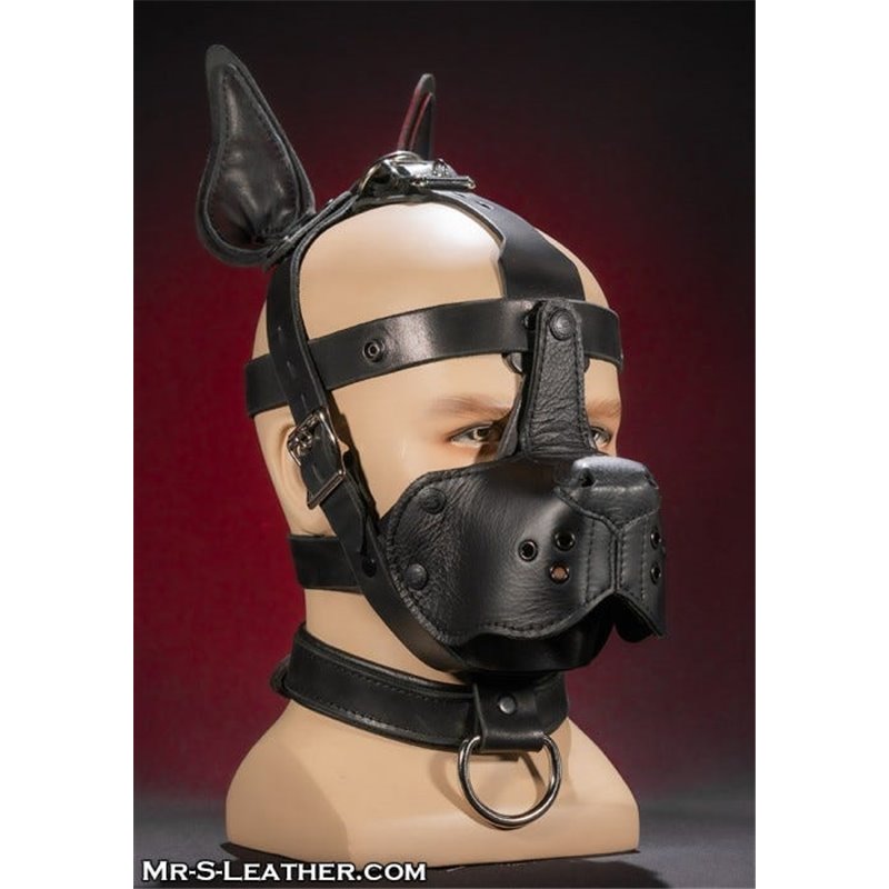 Bondage Dog Muzzle Black