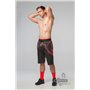 MASKULO - Men’s Fetish Windbreaker Shorts Red