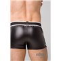 MASKULO - Men’s Fetish Leatherette Shorts White