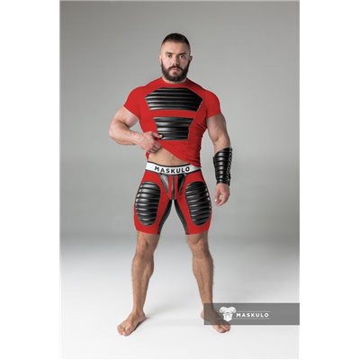 Armored. Men's T-Shirt. Spandex. Front Pads – Official Maskulo Store