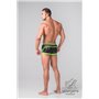 MASKULO - Fetish Trunks Codpiece Zippered Rear Neon Green