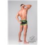 MASKULO - Fetish Trunks Codpiece Zippered Rear Neon Green