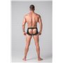 MASKULO - Fetish Trunks Codpiece Open Rear Black