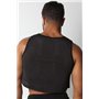 RELAY MESH CUTOFF TANK Black