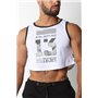 RELAY MESH CUTOFF TANK White