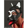 Mr-S Leather Howler Muzzle: Light Grey