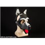 Mr-S Leather Howler Muzzle: Light Grey